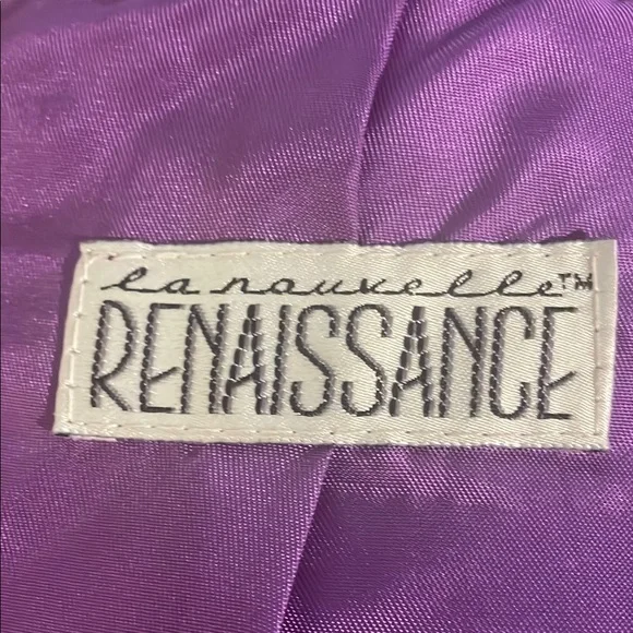 American Vintage Vibrant Purple Pencil Skirt - Picture 4 of 6